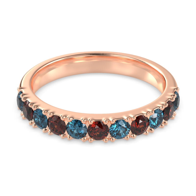 Half Eternity Classic Prong Set Udara Band