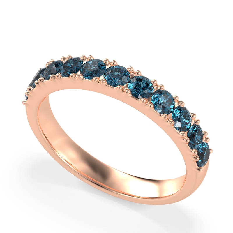 Half Eternity Classic Prong Set Udara Band