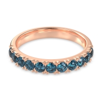 Half Eternity Classic Prong Set Udara Band