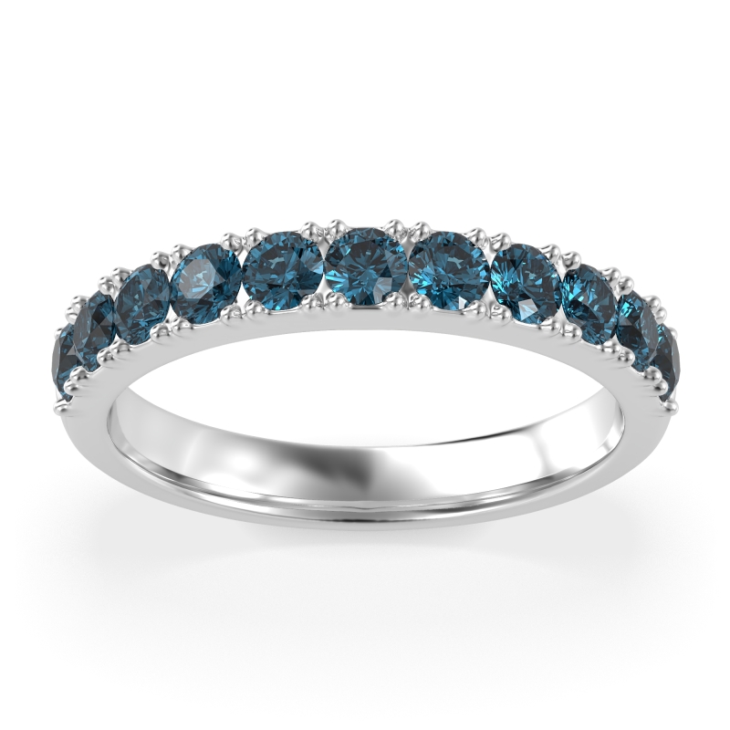 Half Eternity Classic Prong Set Udara Band