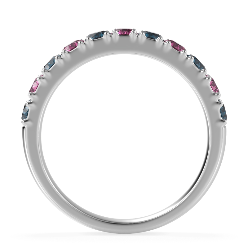 Half Eternity Classic Prong Set Udara Band