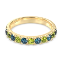 Half Eternity Classic Prong Set Udara Band