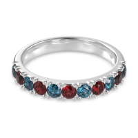 Half Eternity Classic Prong Set Udara Band