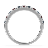 Half Eternity Classic Prong Set Udara Band