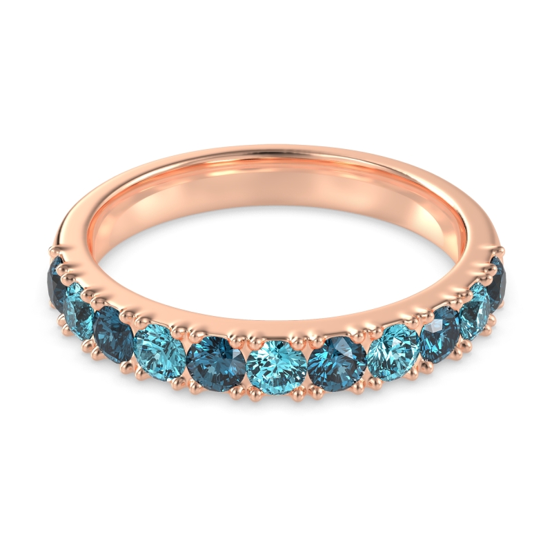 Half Eternity Classic Prong Set Udara Band
