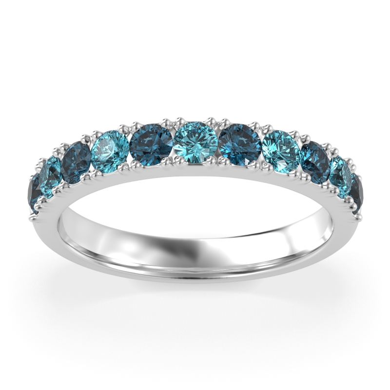 Half Eternity Classic Prong Set Udara Band