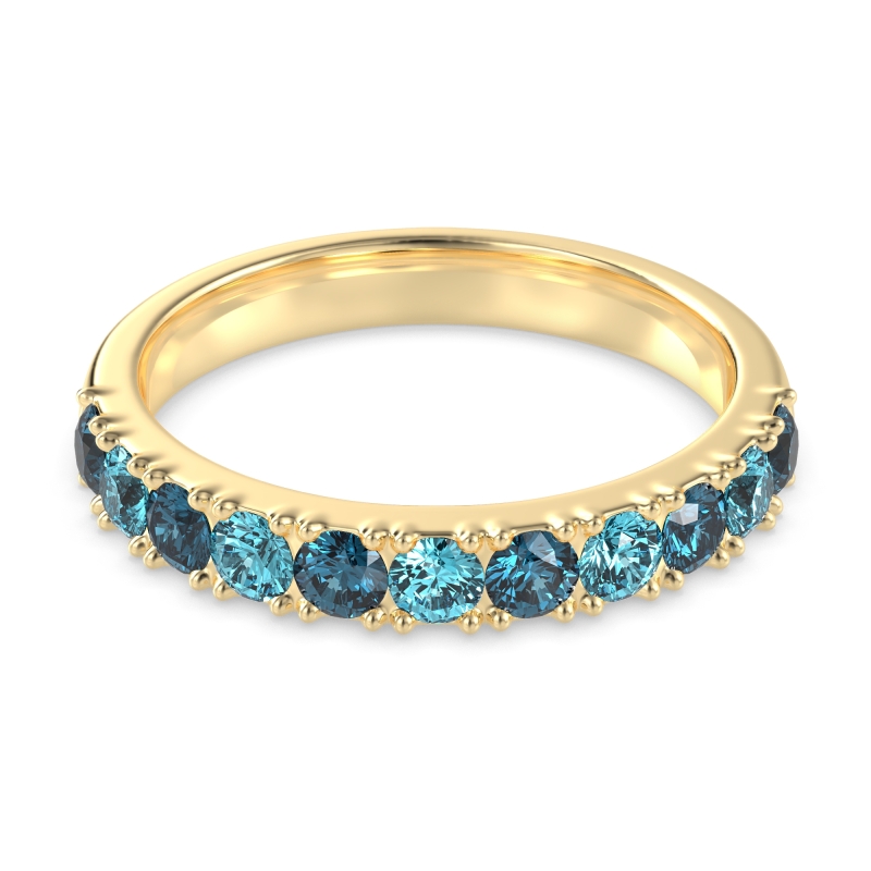 Half Eternity Classic Prong Set Udara Band