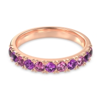 Half Eternity Classic Prong Set Udara Band