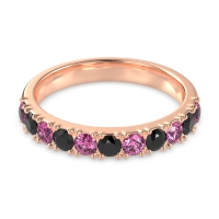 Half Eternity Classic Prong Set Udara Band