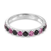 Half Eternity Classic Prong Set Udara Band