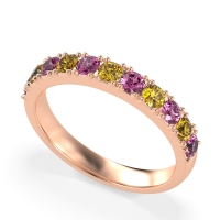 Half Eternity Classic Prong Set Udara Band