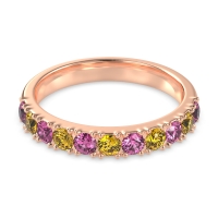 Half Eternity Classic Prong Set Udara Band