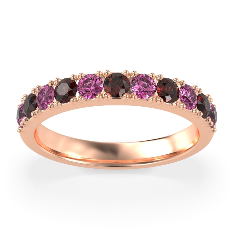 Half Eternity Classic Prong Set Udara Band