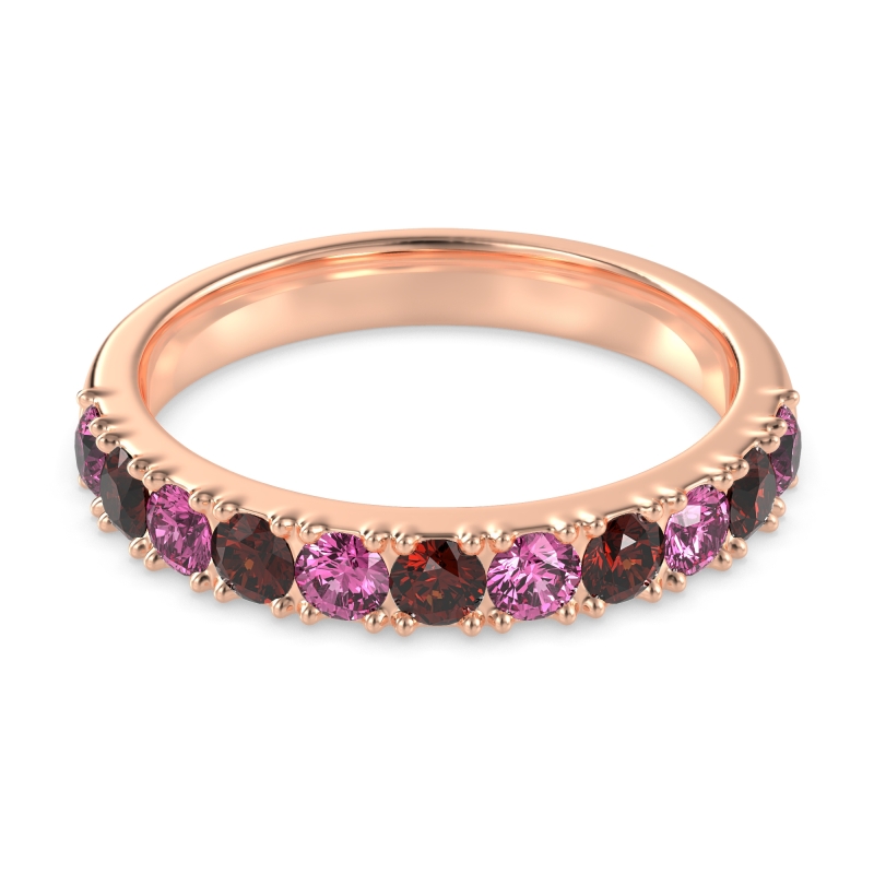 Half Eternity Classic Prong Set Udara Band