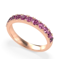 Half Eternity Classic Prong Set Udara Band