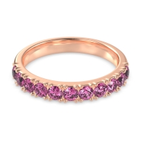 Half Eternity Classic Prong Set Udara Band