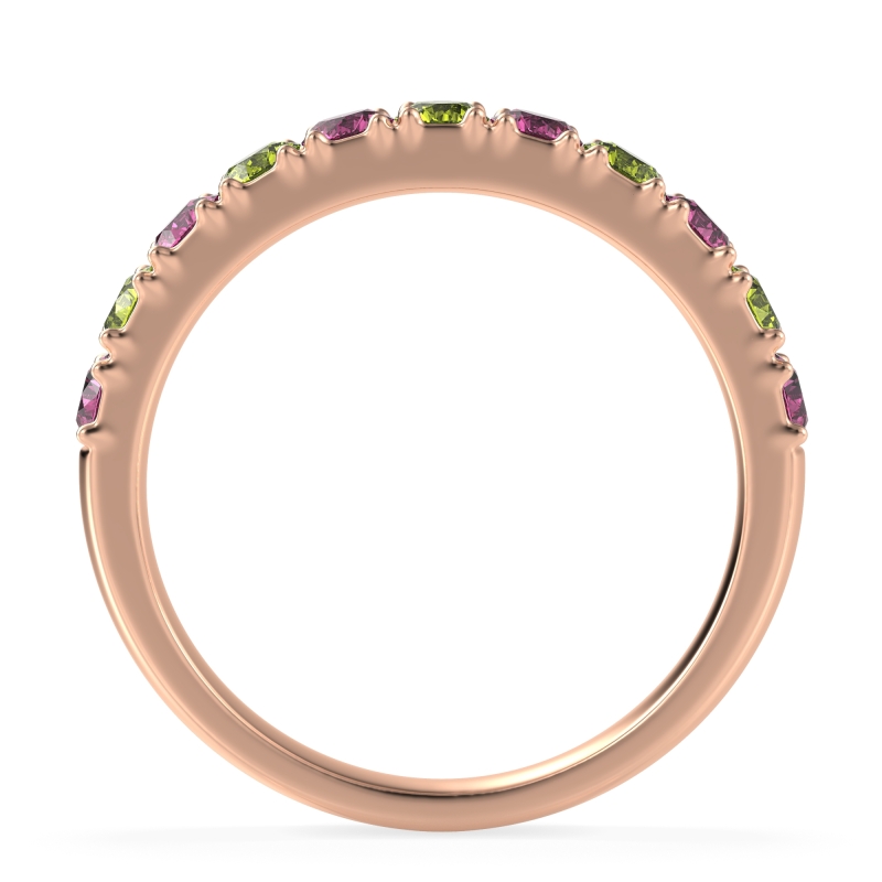 Half Eternity Classic Prong Set Udara Band