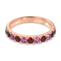 Half Eternity Classic Prong Set Udara Band