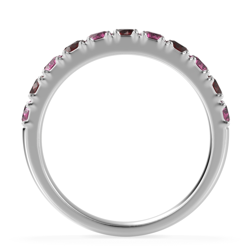 Half Eternity Classic Prong Set Udara Band