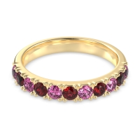 Half Eternity Classic Prong Set Udara Band