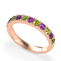 Half Eternity Classic Prong Set Udara Band