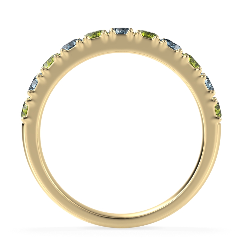 Half Eternity Classic Prong Set Udara Band