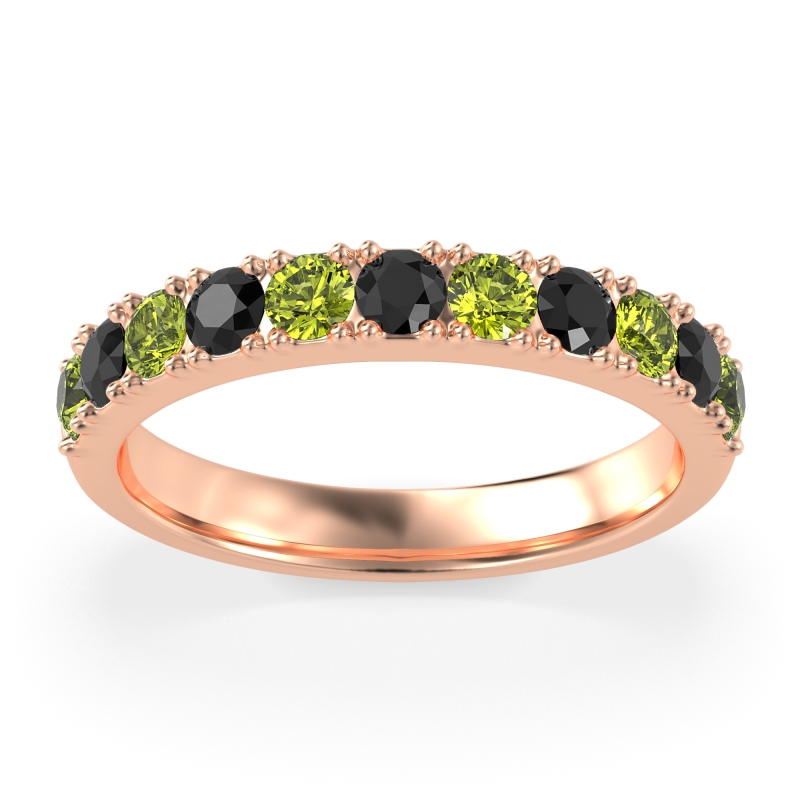 Half Eternity Classic Prong Set Udara Band