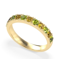 Half Eternity Classic Prong Set Udara Band