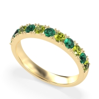 Half Eternity Classic Prong Set Udara Band