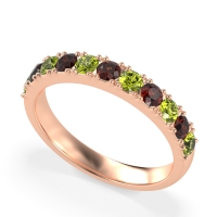 Half Eternity Classic Prong Set Udara Band