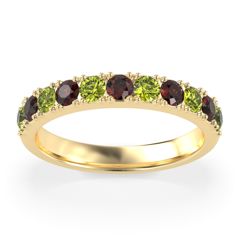 Half Eternity Classic Prong Set Udara Band