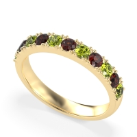Half Eternity Classic Prong Set Udara Band