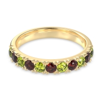 Half Eternity Classic Prong Set Udara Band