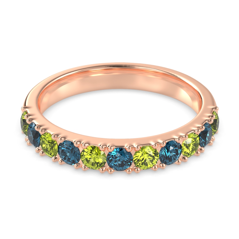 Half Eternity Classic Prong Set Udara Band