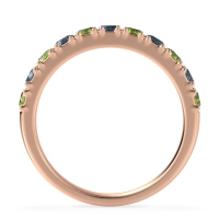 Half Eternity Classic Prong Set Udara Band