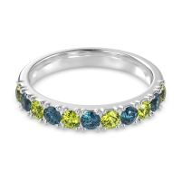 Half Eternity Classic Prong Set Udara Band