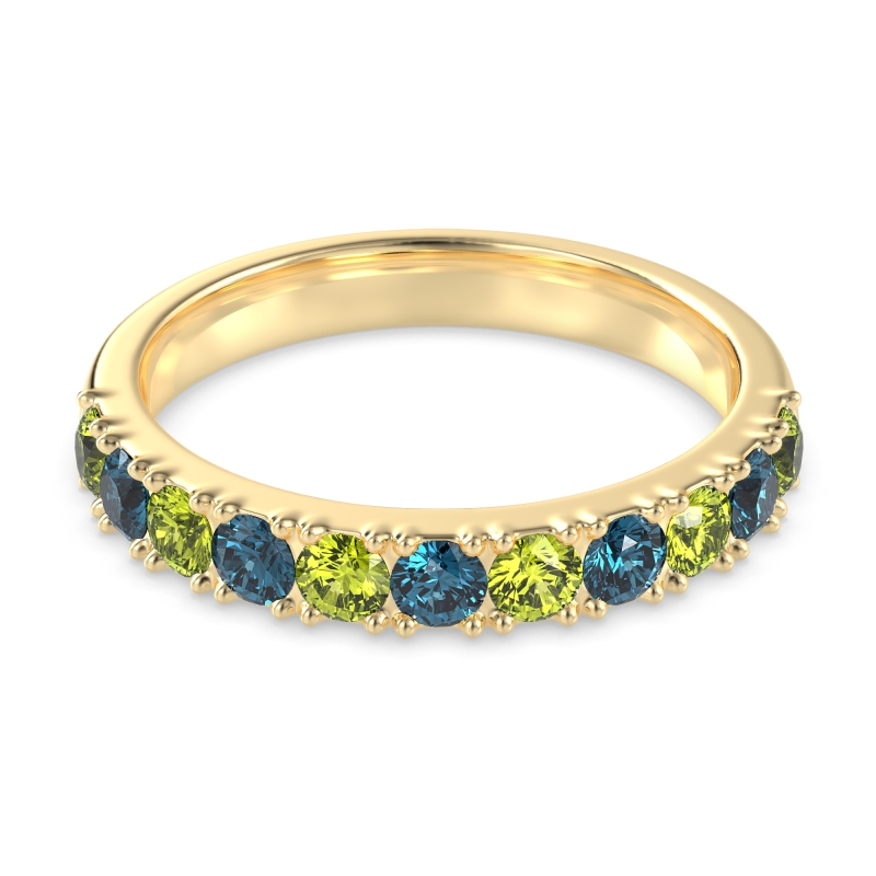 Half Eternity Classic Prong Set Udara Band