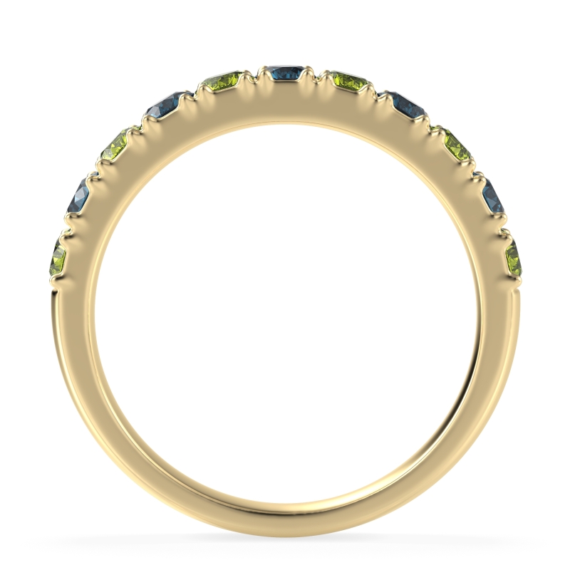 Half Eternity Classic Prong Set Udara Band