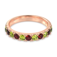 Half Eternity Classic Prong Set Udara Band