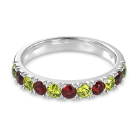 Half Eternity Classic Prong Set Udara Band