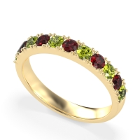 Half Eternity Classic Prong Set Udara Band