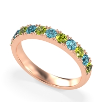 Half Eternity Classic Prong Set Udara Band