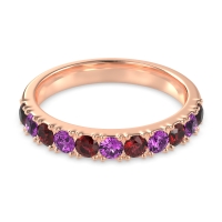 Half Eternity Classic Prong Set Udara Band