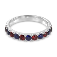 Half Eternity Classic Prong Set Udara Band