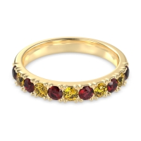 Half Eternity Classic Prong Set Udara Band