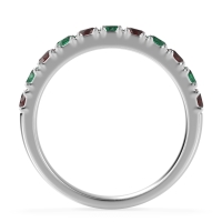 Half Eternity Classic Prong Set Udara Band