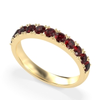 Half Eternity Classic Prong Set Udara Band