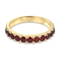 Half Eternity Classic Prong Set Udara Band
