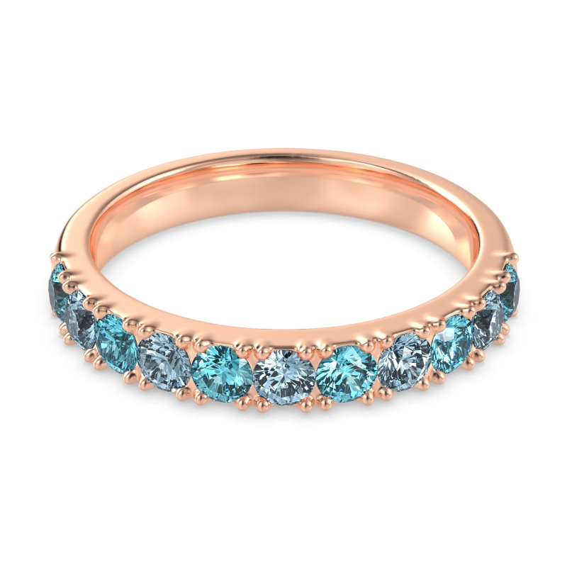 Half Eternity Classic Prong Set Udara Band