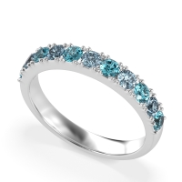 Half Eternity Classic Prong Set Udara Band